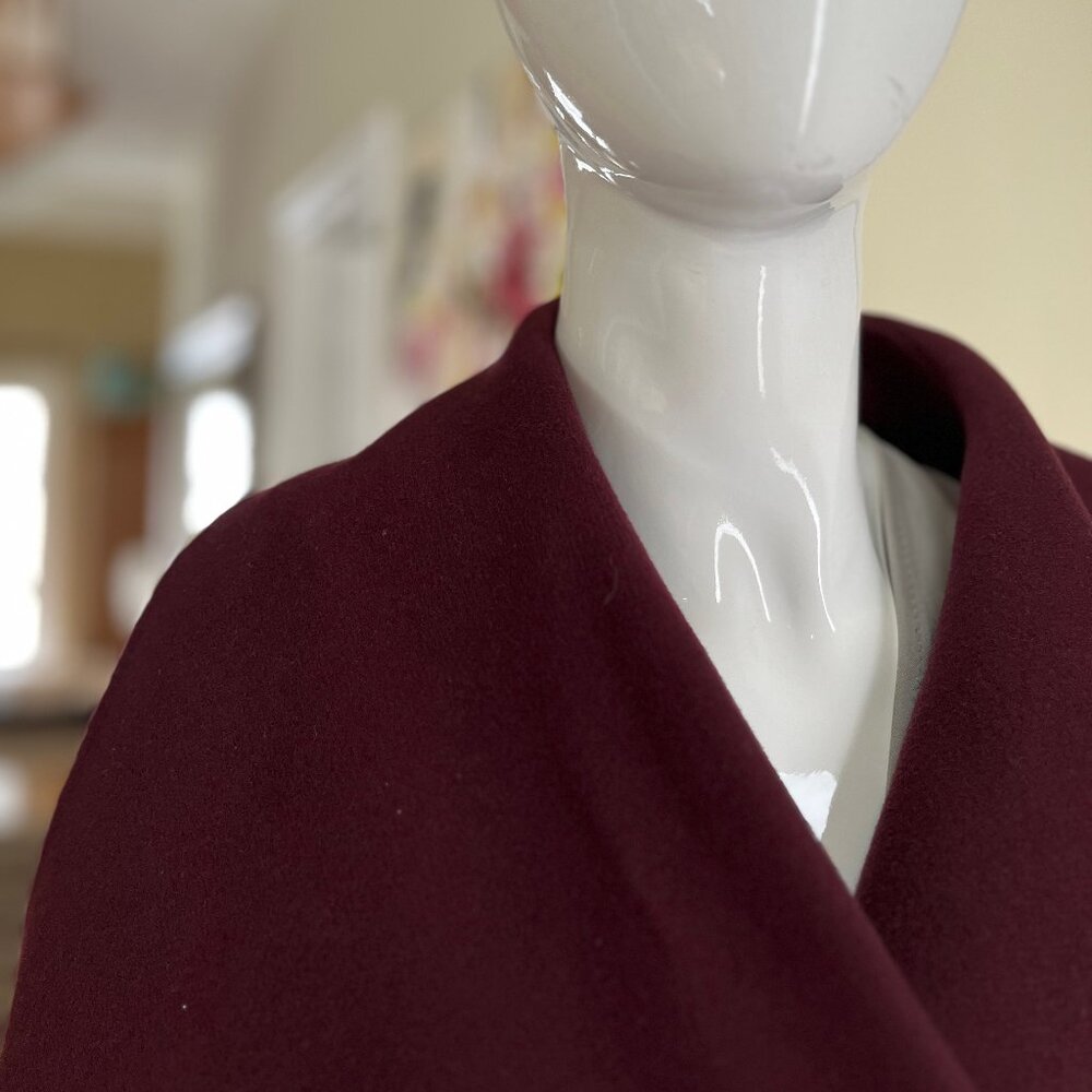 <<SOLD>> Mackage MAI-CN Double-face wool wrap coat - Authentic